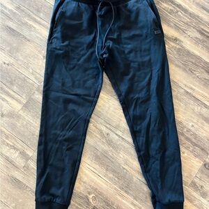 Cuts Clothing Navy Joggers